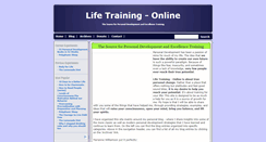 Desktop Screenshot of lifetrainingonline.com